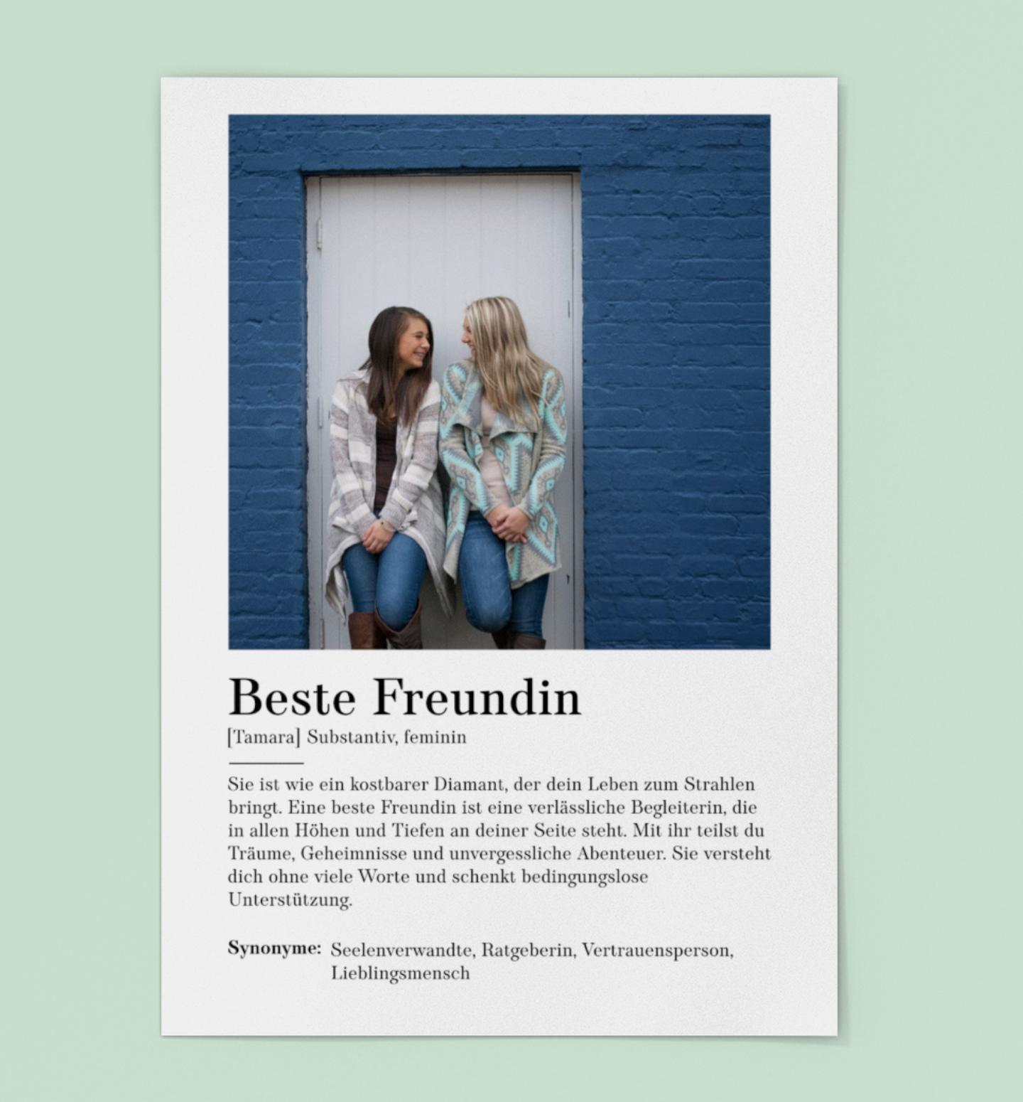 Beste Freundin - Printoria